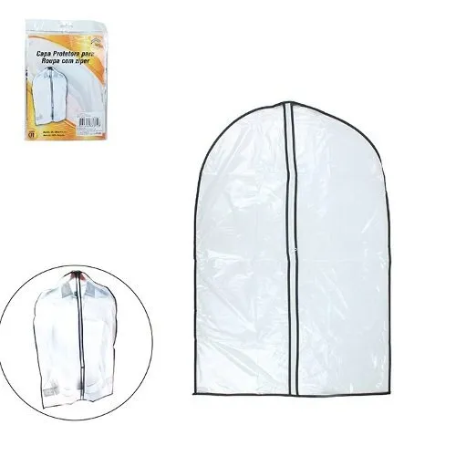 Kit Com 10 Capas Para Roupa Com Zíper Protetora 60x90 6569