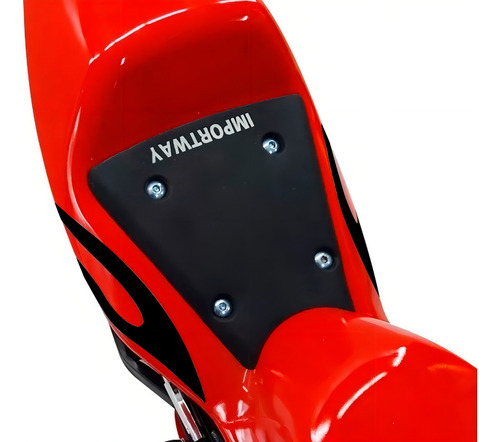 Mini moto deportiva de gasolina, 2 t, 49 cc, velocidad Ninja Gp, color rojo