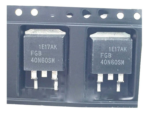 10 Piezas Mucho 40n60sm Fgb40n60sm 40a 600v Igbt A-263