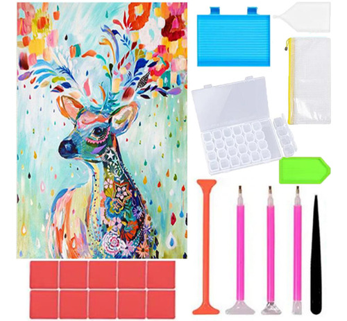 1 Diamante Paint Kit Diy 5d 30x37 Cm