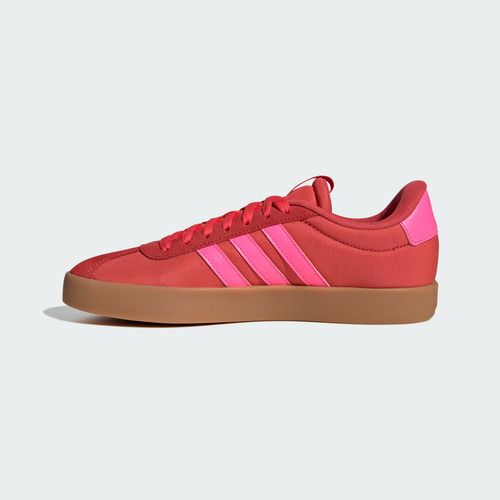 Zapatillas Adidas Casual Vl Court 3.0 Mujer Rojo Js2056