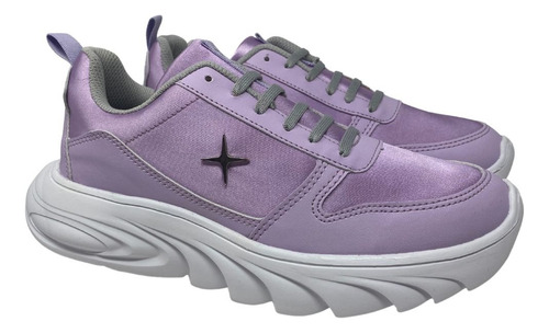 Tenis Casual Para Mujer Con Cordones Vox Tornado - 4005