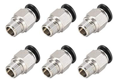 Conectores Rápidos Neumticos 1/4 Npt Macho X 10 Mm Tubo Od,