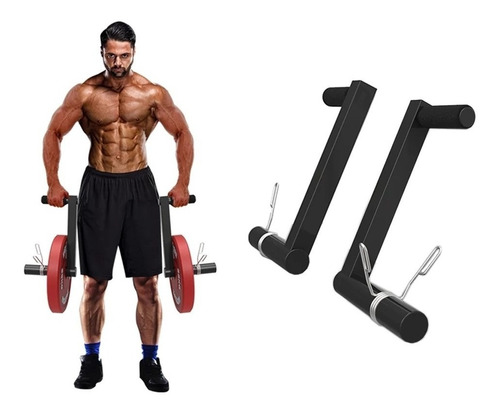 Agarre De Porta Discos (par) Trabajo De Biceps Gimnasio Svg