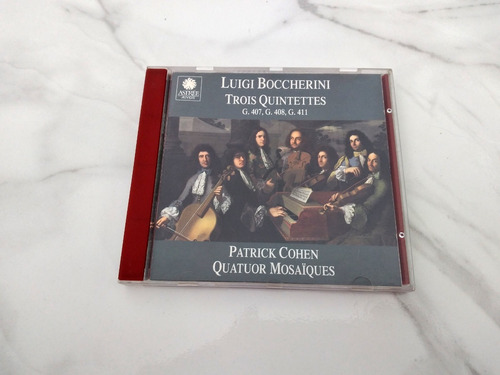 Cd Luigi Boccherini Trois Quintettes Patrick Cohen Importado