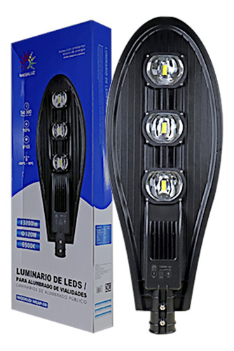 Lampara Suburbana Led 120w Luminaria Con Fotocelda Exterior