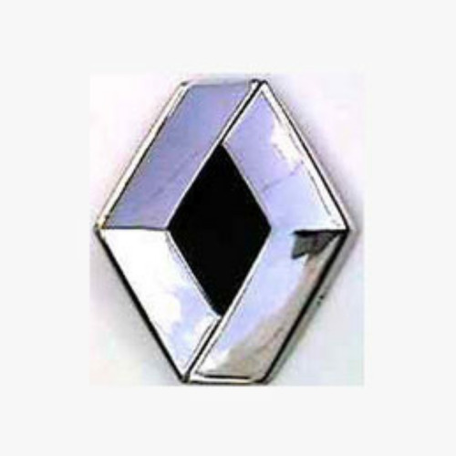 Insignia De Parrilla Renault R12/11/9/18  Rombo  Cromada