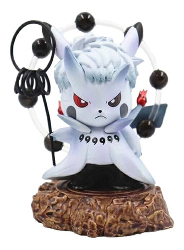 Figura Pikachu Obito Sabio 6 Caminos Ninja Shippuden 10 Cm