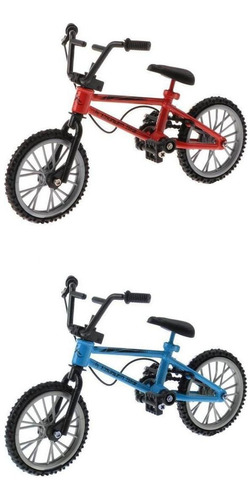 2pcs Mountain Finger Toys Mini Metal Bike Toys Para Niños