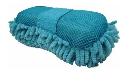 Imagen 1 de 5 de Esponja De Microfibra Lavado Auto Camioneta Limpieza 10x20cm