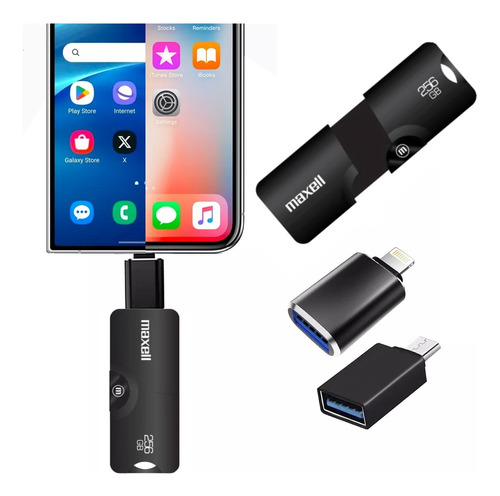 Pendrive Usb 3.2 Memoria 256gb Para Android iPhone iPad