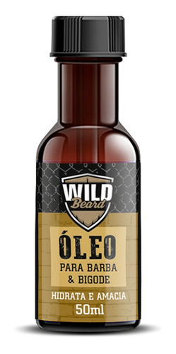 Óleo Hidratante Para Barba E Bigode 50ml Wild Beard