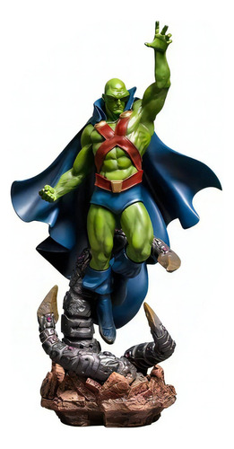 Martian Manhunter de Iron Studios a escala 1/10 - Dc Comics