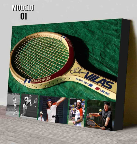 Cuadro De Guillermo Vilas - Tenis | MercadoLibre