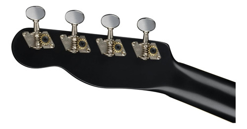 Ukulele Fender Monterey Concert Bundle Negro Con Bolsa De Y
