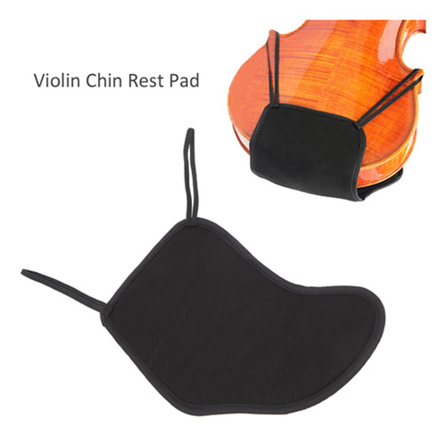Protetor De Esponja De Algodão Macio Para Violino Chin Rest