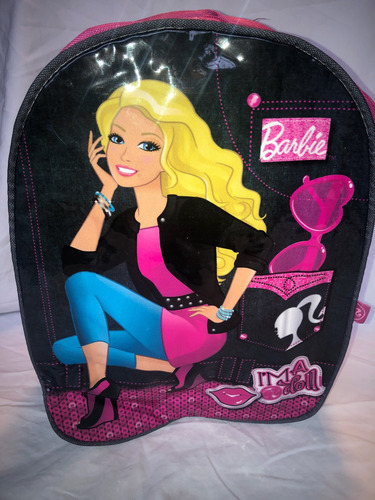 Imagen 2 de 5 de Mochila Espalda 12 Barbie Duendesyprincesas