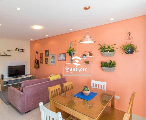 Cobertura Com 2 Dormitórios À Venda, 138 M² Por R$ 430.000,00 - Vila Pires - Santo André/sp - Co11742