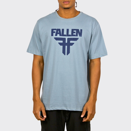 Camiseta Fallen Manga Curta Silk Logo Insignia