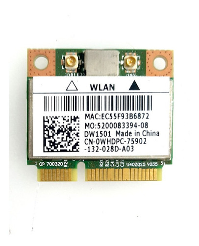 Tarjeta Wifi Para Dell Inspiron N5030