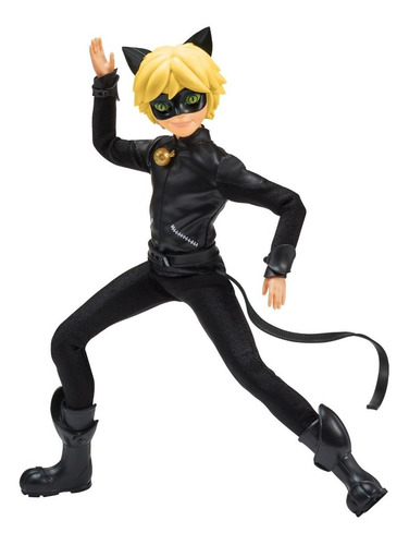 Imagen 4 de 4 de Miraculous Catnoir Muñeca