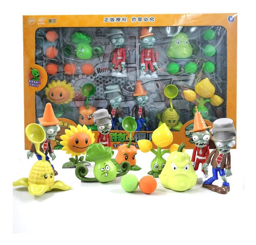 Imagen 5 de 6 de Juego Plantas Vs Zombies Colección Muñecos Juegos Infantil 2
