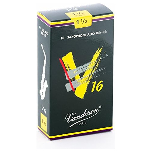 Sr7015 Alto Sax V16 Reeds Strength 1.5; Box Of 10