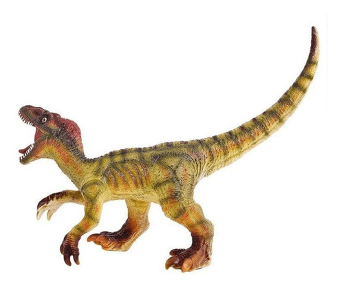 Dinosaurio Soft Velociraptor Con Sonido 50cm Wabro