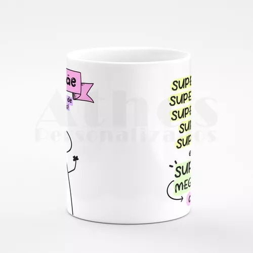 Caneca Boneco Palito Meme Personalizada com a Sua Frase