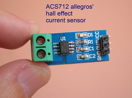 Kit Desarrollo Sensor Acs712 Efecto Hall +  Kit Bolt 18f2550