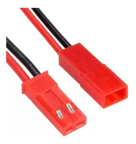 Conector Batería Drone  Macho/hembra Jst Plug Rojo ( 4 Set)