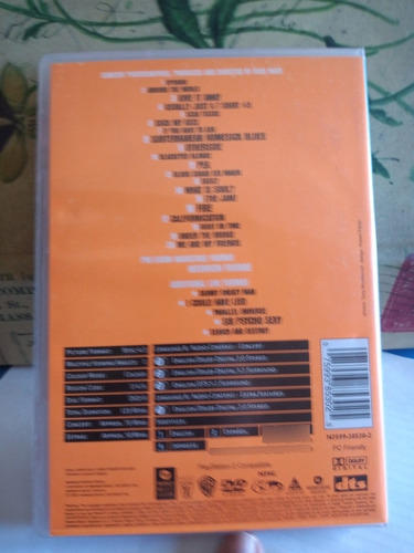 Red Hot Chili Peppers. Off The Map. Dvd. (Usado)