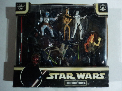 Star Wars Collectible Figures Star Tours 2011 #2 Maul Jango (Usado)