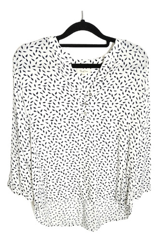 Blusa Daniel Cassin Manga 3/4 Talle M 