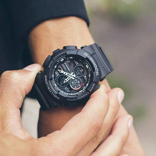 Relogio Casio G-shock Ga-140-1a1dr + Nota Fiscal Ga140