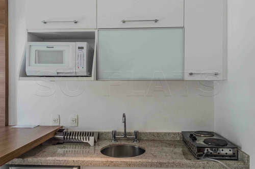 Imagem 5 de 15 de Flat Nyc Berrini 40m² 1 Dormitório 1 Vaga Para Locação No Brooklin. - Sf39082