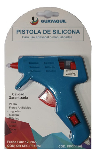 Pistola De Silicona Para Barra Delgada De 7mm.