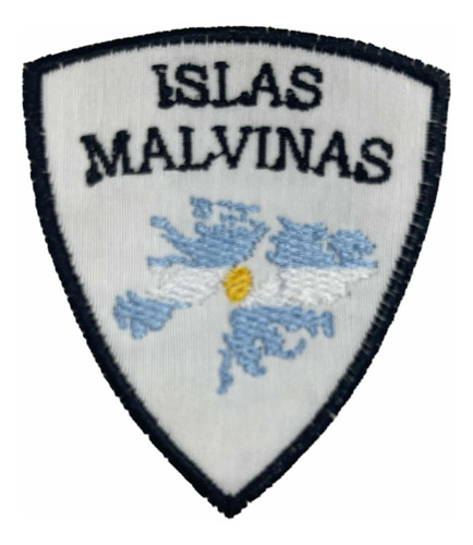 Aplicación Parche Tela Termo Adhesivo Islas Malvinas X 4 U.