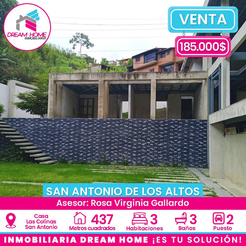 Casa En Venta Las Colonias, San Antonio De Los Altos- Miranda