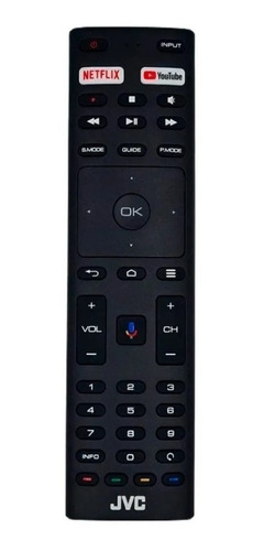 Control Remoto Para Tv Jvc Smart Con Reconocimiento De Voz