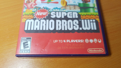 Wii | New Super Mario Bros | Videojuego (Usado)