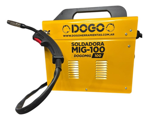 Soldadora Mig-mag Monofasica 100a Dogo+alambre Flux 0,8 450g