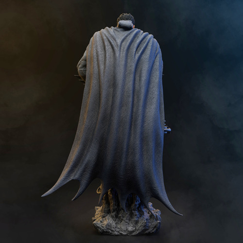 Batman Clássico - Em Resina Pintada No Aerógrafo Pro.