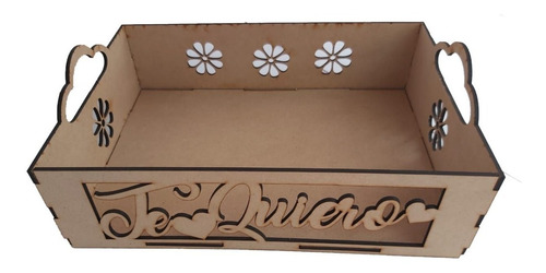 Cajas De Mdf Para Desayuno 30x25 Cms 7 Pzs Y 10 Pz 28.5x20