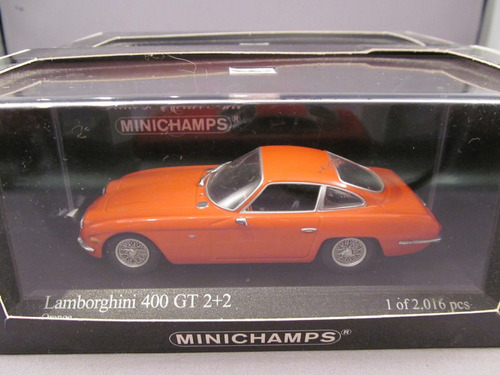 Lamborghini 400 Gt 2+2 1964 Minichamps Ed Limitada Esc 1/43