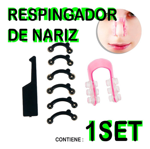 Respingador De Nariz Corrector Nasal Clip Moldeador Nariz F