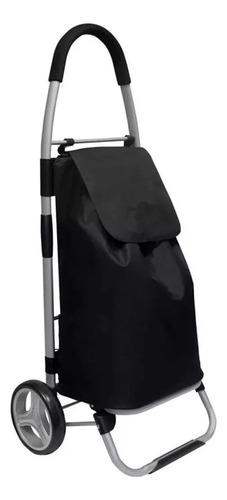 Carrito Chango D Compras Aluminio 60lt Carro Grande Plegable