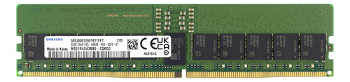 Memoria Ram Samsung 32gb M321r4ga3bb0-cqk Ddr5 4800 Rdimm