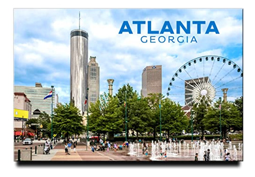 Imán Para Nevera De Atlanta, Recuerdo De Viaje A Georgia