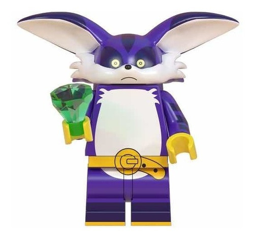 Figura Big The Cat Tipo Lego, Sonic